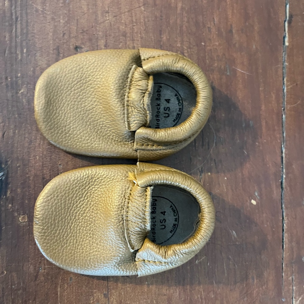 Leather Baby Moccasins